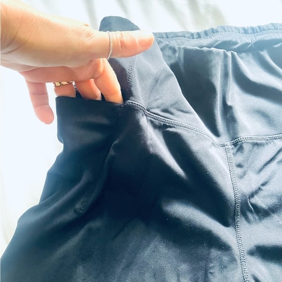 LOT OF 2 LEGGINGS, Tummy control workout running yoga Leggings for Women SIZE M - Picture 6 of 8